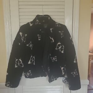Stylish Black and White Women's Jacket